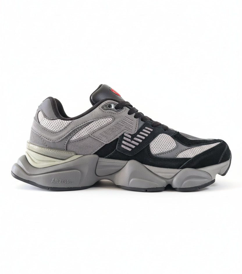 NEW BALANCE 9060 LACE-UP BLACK, SNEAKERS