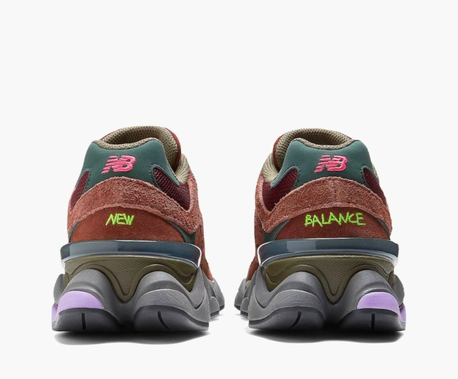 New Balance 9060 Rich Oak Burgundy
