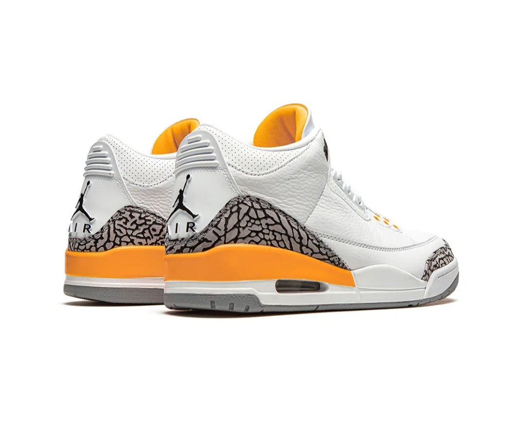 AIR JORDAN 3 RETRO LASER ORANGE, SNEAKERS
