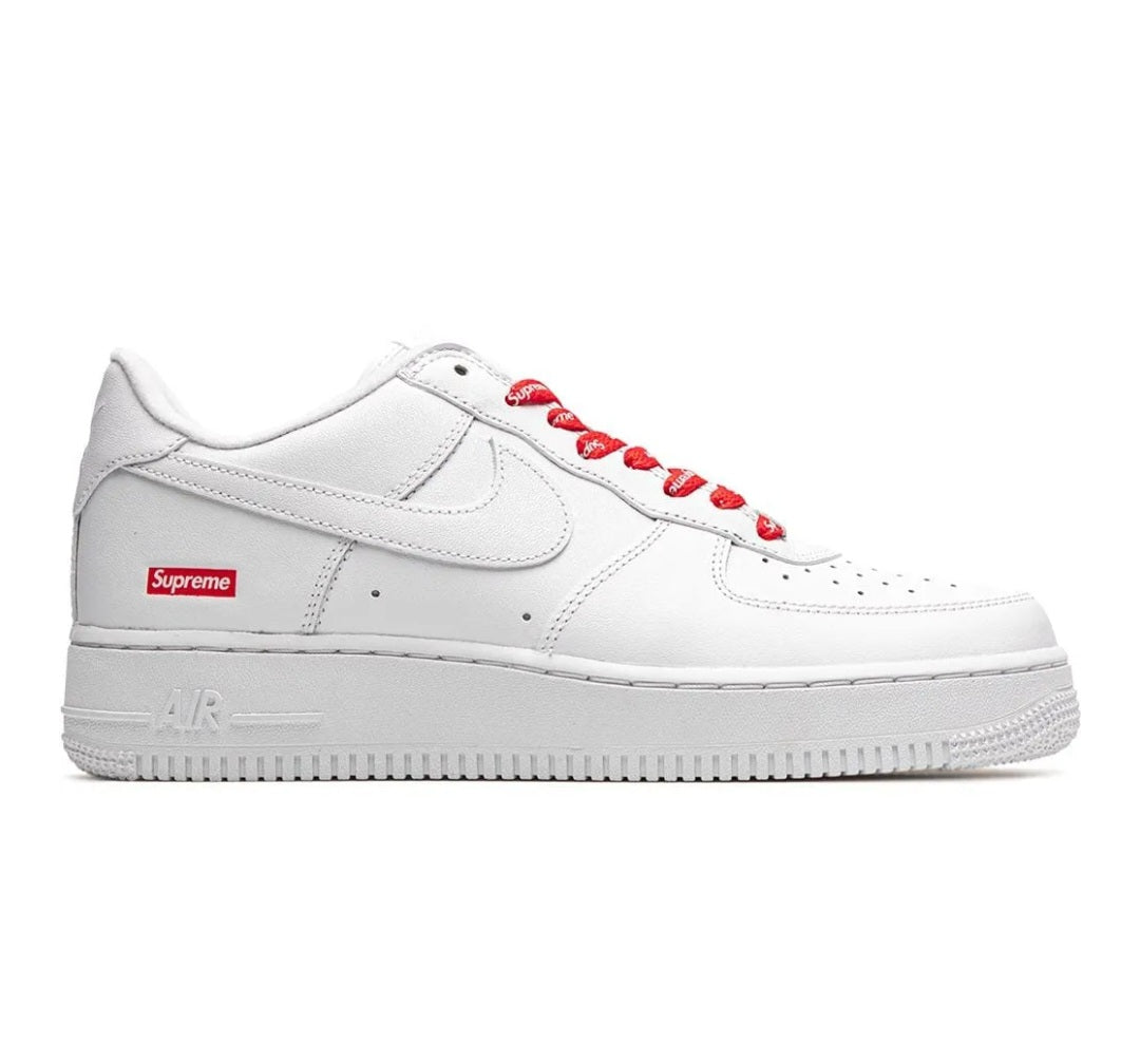 Air FORCE 1 LOW  MINI BOX LOGO,  WHITE