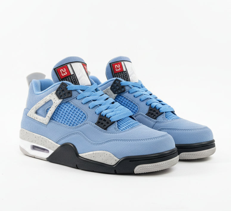 AIR JORDAN 4 UNIVERSITY BLUE "UNC" SNEAKERS