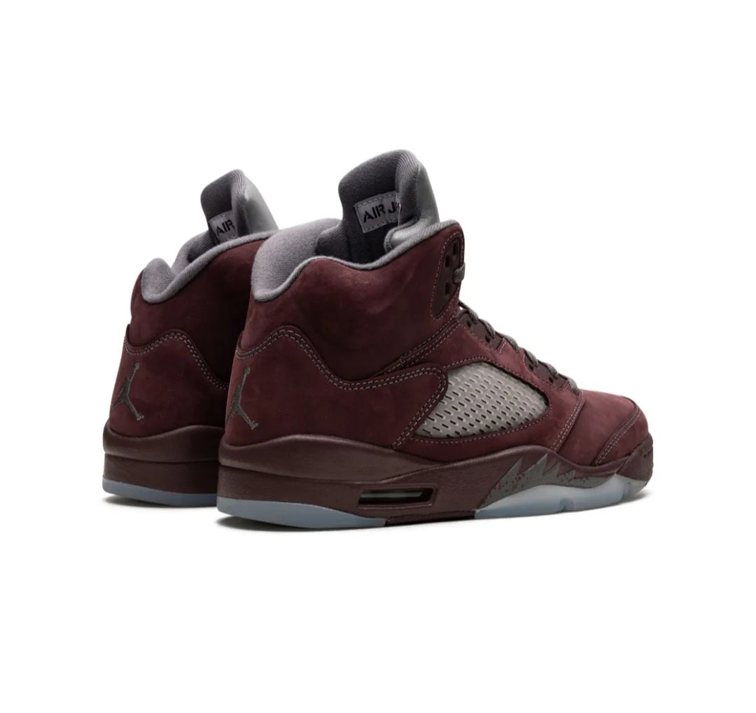 Air JORDAN 5 "Burgundy" high-top sneakers