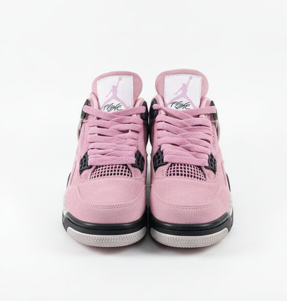 AIR JORDAN 4 RETRO ORCHID, SNEAKERS, GREY, BLACK