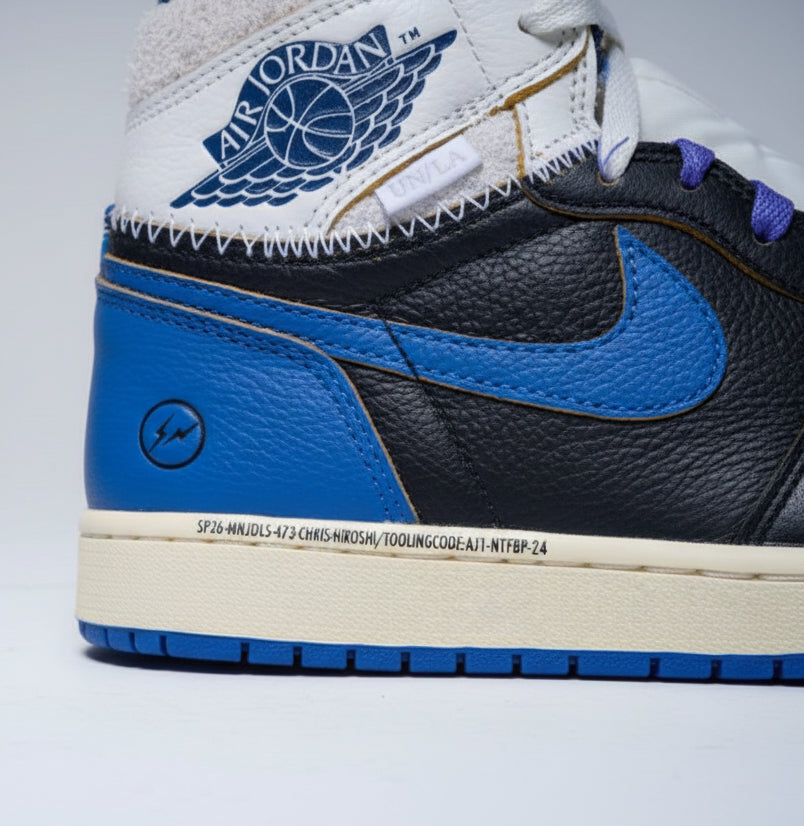 Air Jordan 1 Retro High OG SP Fragment x Union LA Sport Royal