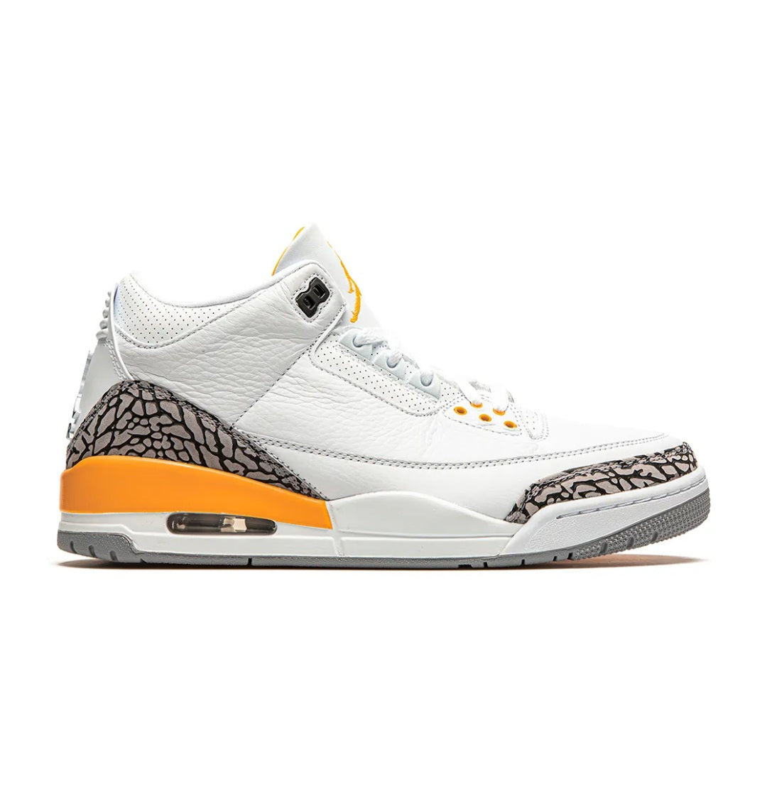 AIR JORDAN 3 RETRO LASER ORANGE, SNEAKERS