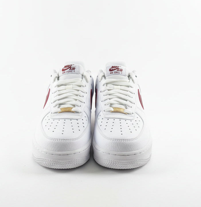 Air FORCE 1"07 RED AND WHITE, SNEAKERS