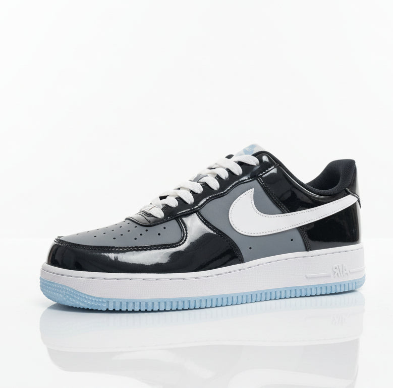 AIR FORCE 1 LOW BLACK IRON GREY PATENT