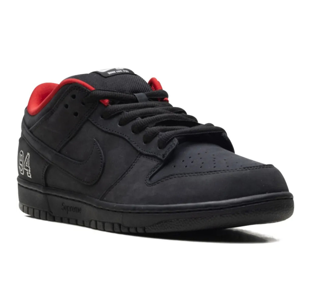 SB Dunk Low "Supreme - Black" sneakers