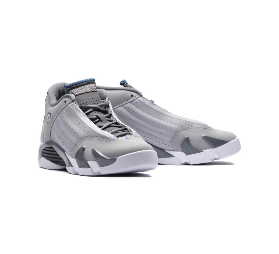 Air Jordan 14 Retro BG "Wolf Grey" trainers