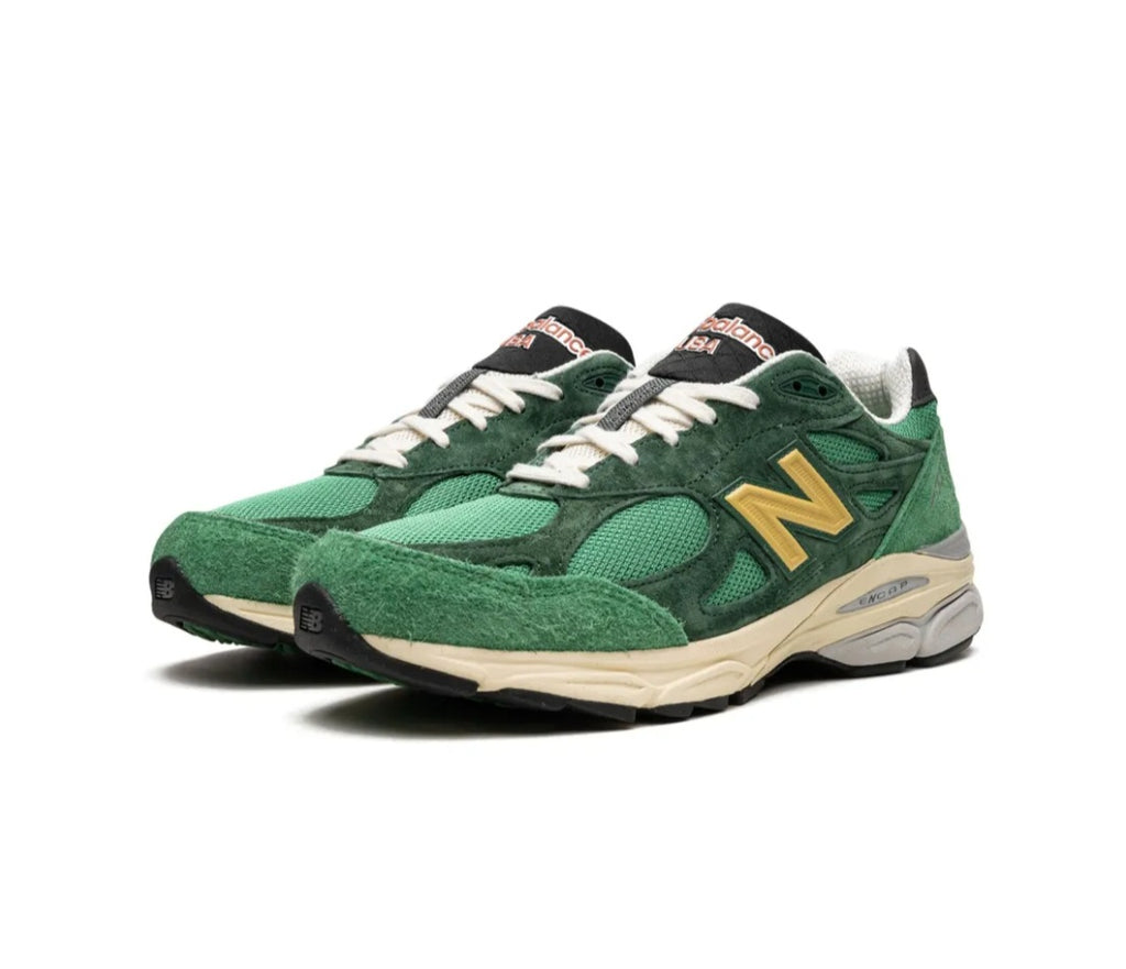 New Balance
990 V3 "Made In USA - Green/Yellow" sneakers
