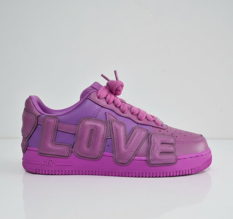 Air FORCE 1 LOW FUCHSIA PINK PURPLE.
