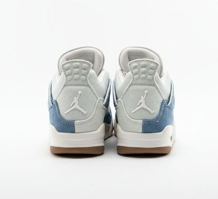 AIR JORDAN 4 RETRO TEX DENIM WORN BLUE..